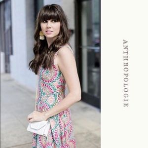 Anthropologie South Island Printed Dress HD Paris